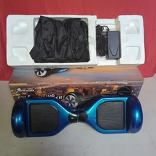 Riviera BLUE Electric Hoverboard LED Self Balancing Scooter + TRAVEL BAG 7.5mph