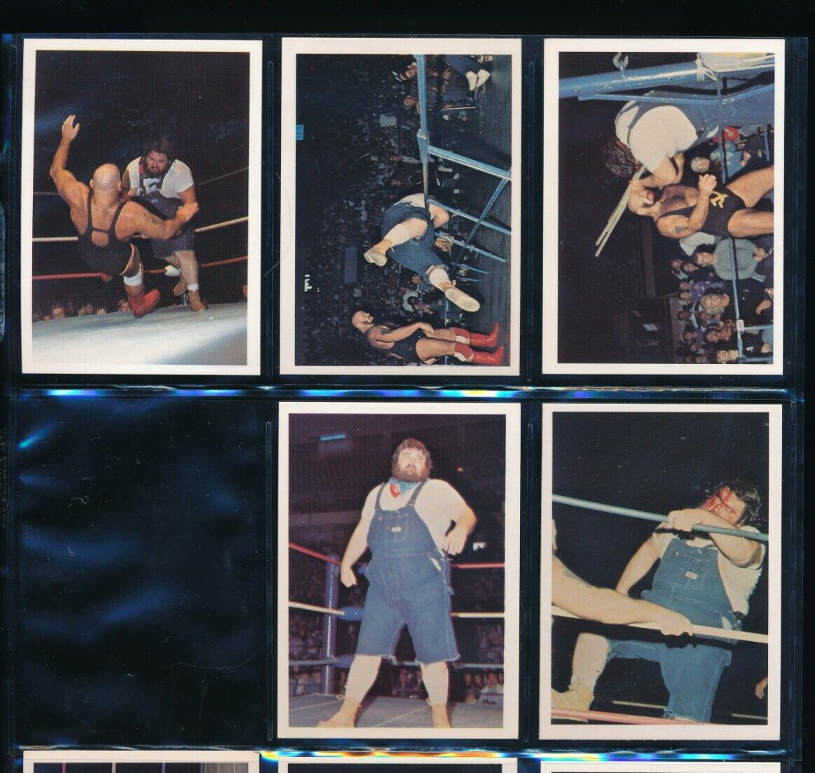 lot (5) 1988 Wonderama NWA #249 66 123 106 11 Mighty Wilbur (GZ55