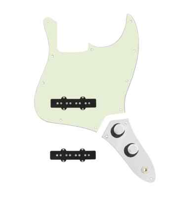 920D Jazz Bass Loaded Mint Green Pickguard Drive HOT Pickups DomeConcentric Knob