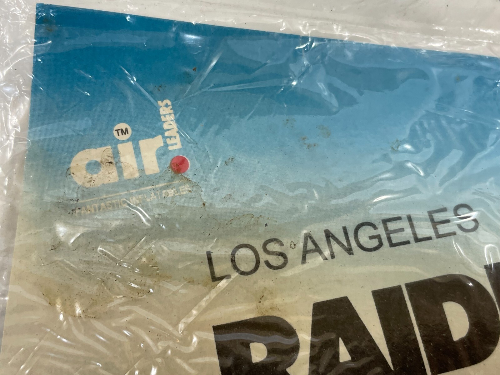 Los Angeles Rams Inflatable NEW Vintage Los Angeles Raiders 14