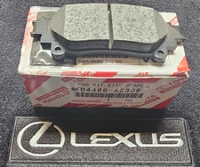 REAR GENUINE OEM LEXUS RX350/450h NEW BRAKE PADS 04466-AZ309 2010 - 2015