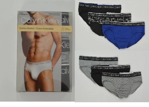 Calvin Klein Underwear HIP BRIEF 3 PACK - Briefs - mid blue