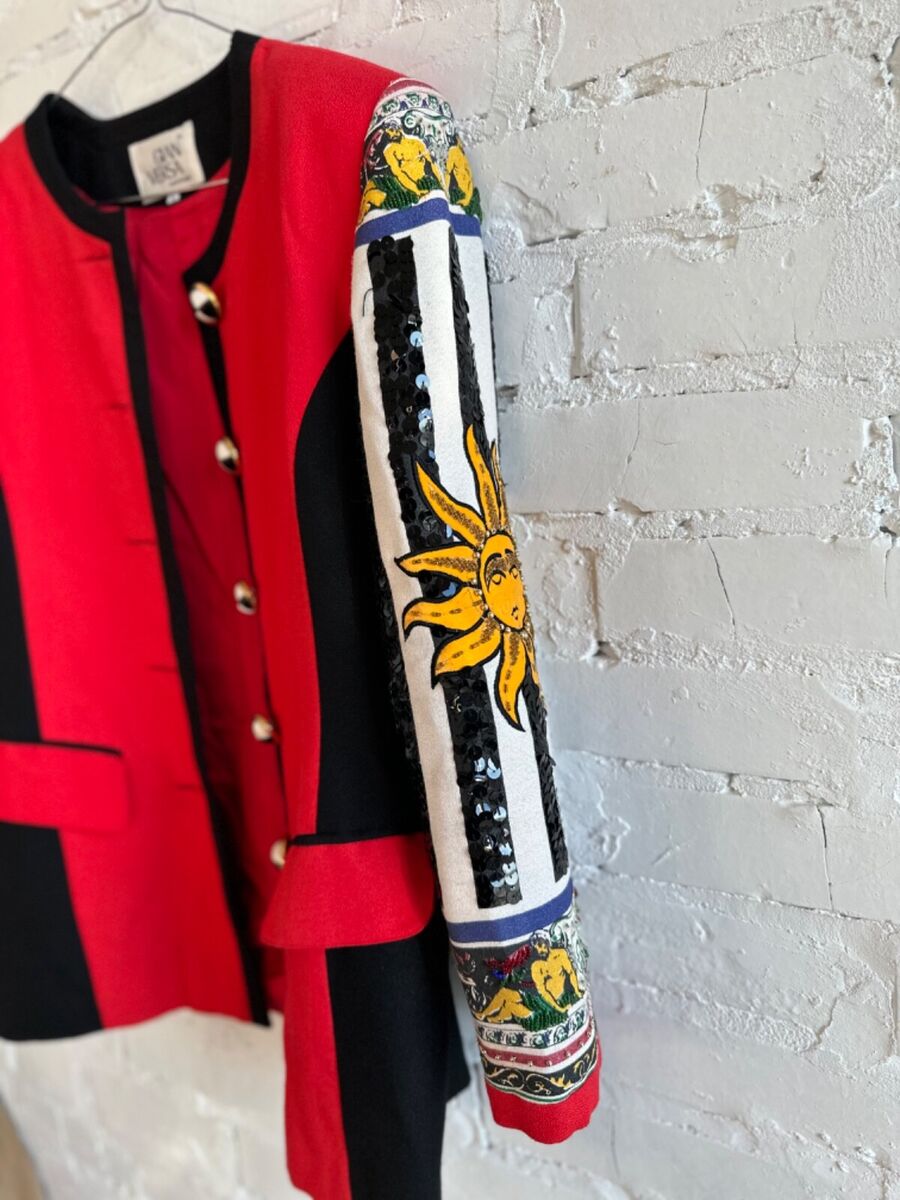Vintage Gian Versa Versace Couture Blazer | eBay Vintage Gian Versa Versace Couture Blazer | eBay