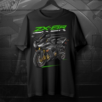 chin0gl6ss tシャツ Kawasaki Ninja ZX-6R 2005-2006 T-Shirt for Motorcycle Riders | eBay