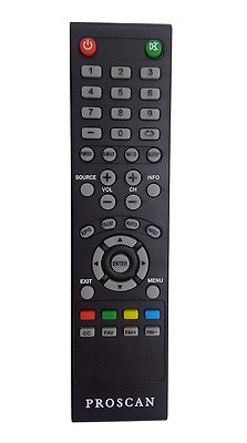 Original PROSCAN REMOTE CONTROL FOR PLDED5066A-B PLDED3273A-E PLED5529A-G