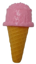 Play Food Strawberry Ice Cream Cone