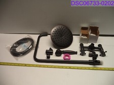 Oil Rubbed Bronze Bathroom Rain Shower Faucet Shower Kit