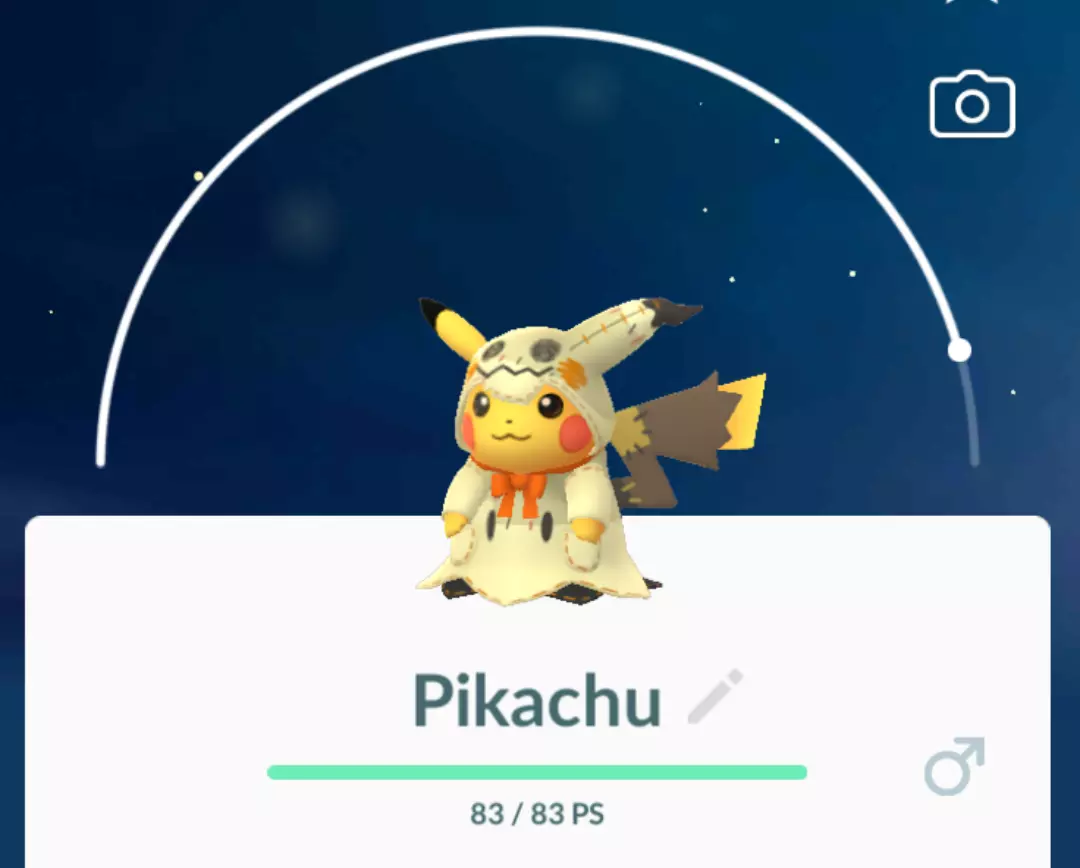 Pokémon Go Halloween Mimikyu Pikachu! Event Exclusive Costume!