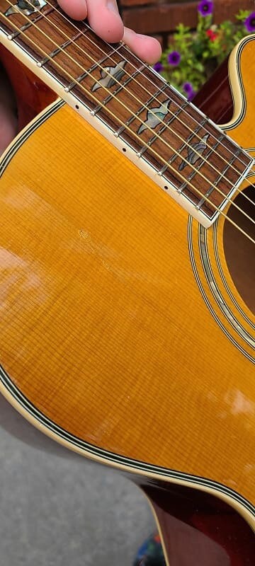 Vintage 1995 Washburn Cumberland JS28SC Jumbo Acoustic