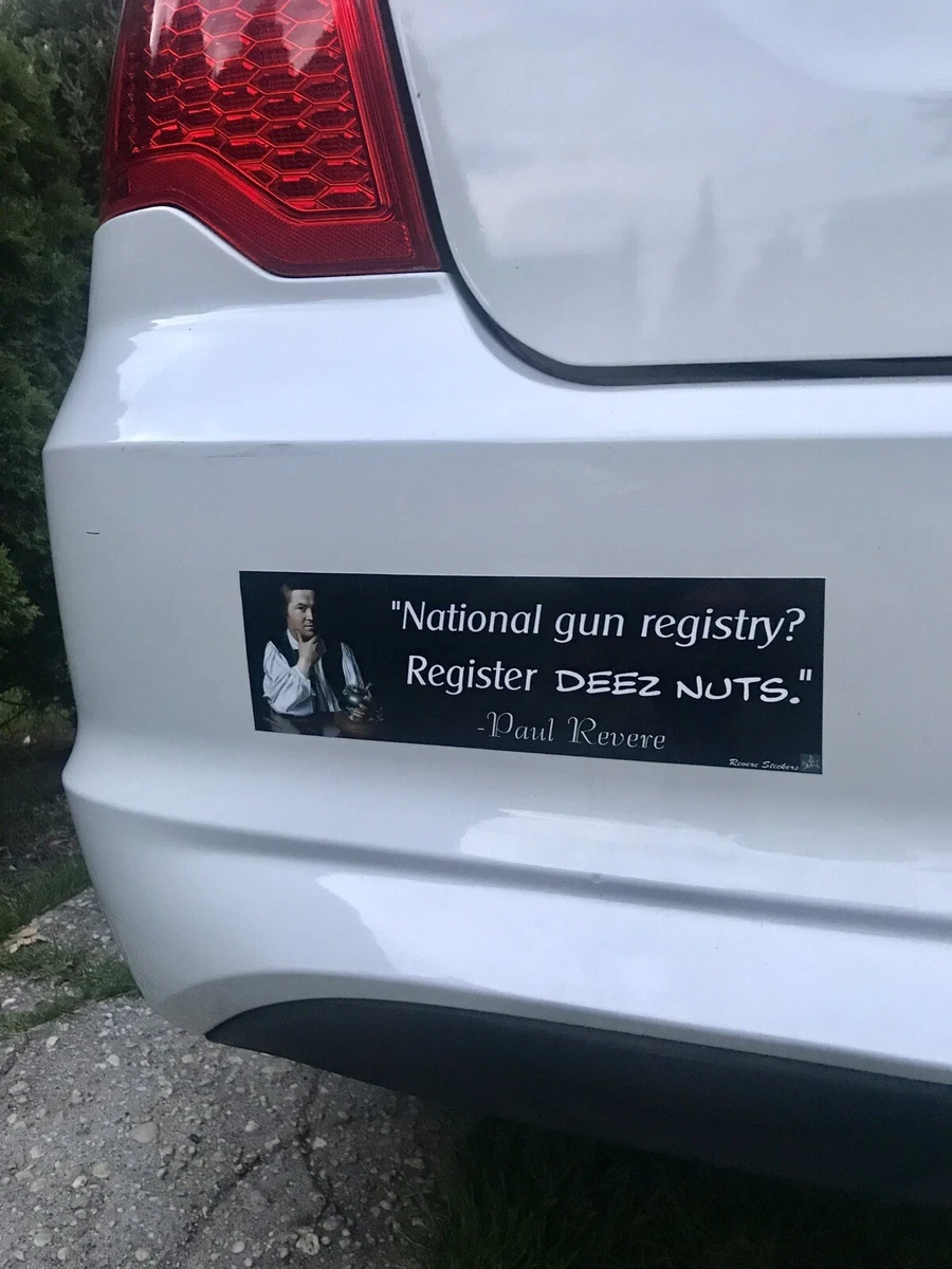 Funny Pro Gun Bumper Stickers