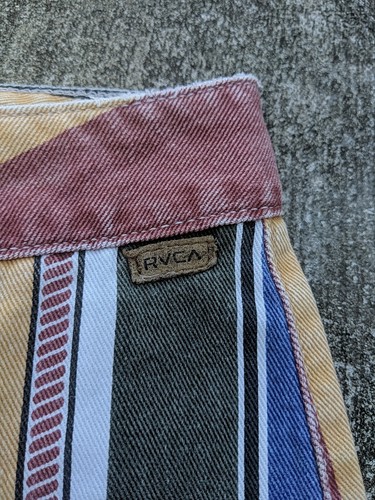RVCA Women’s Rainbow Pants Size W27" Colorful Wide Leg Beach Boho - Picture 5 of 21