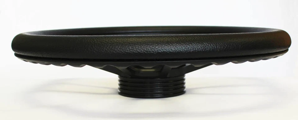 Olds Cutlass 442 Delta 88 98 1965-66, 1968 volante negro sobre negro 14" Foto 4 de 4