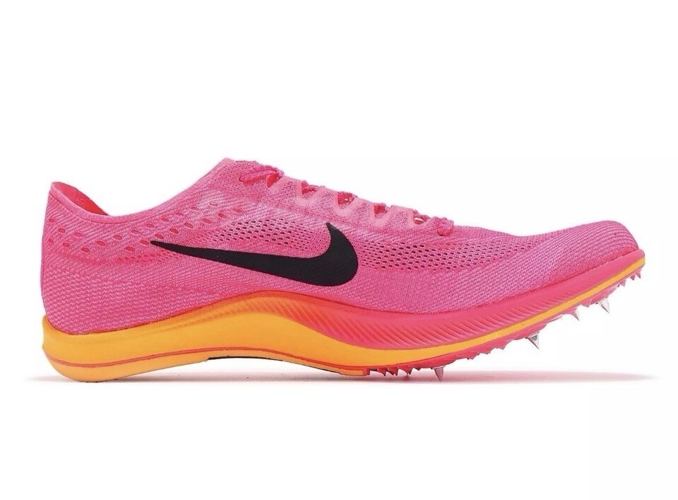 Mens Size 9.5 Nike ZoomX Dragonfly Hyper Pink Orange Track Field