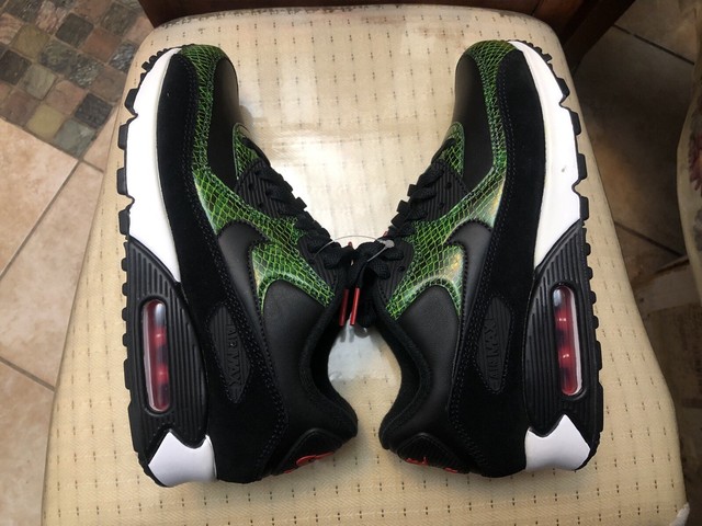nike air max 90 qs green python