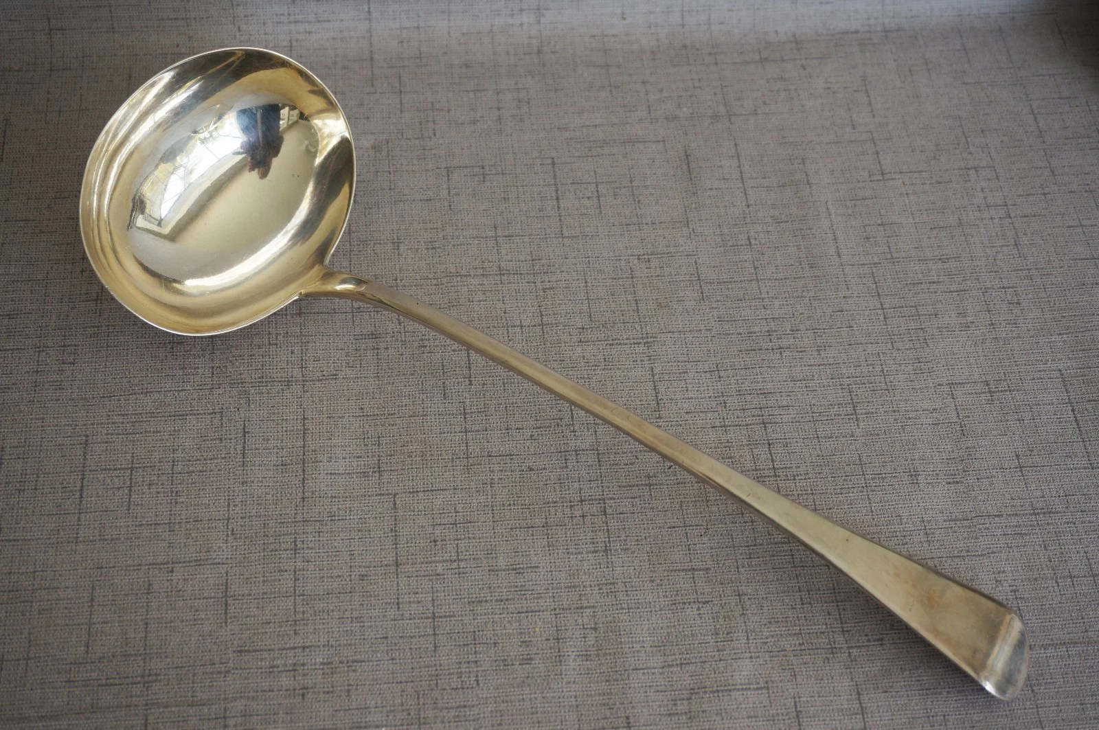 William Ely & William Fern STERLING SILVER SOUP LADLE - London 1815