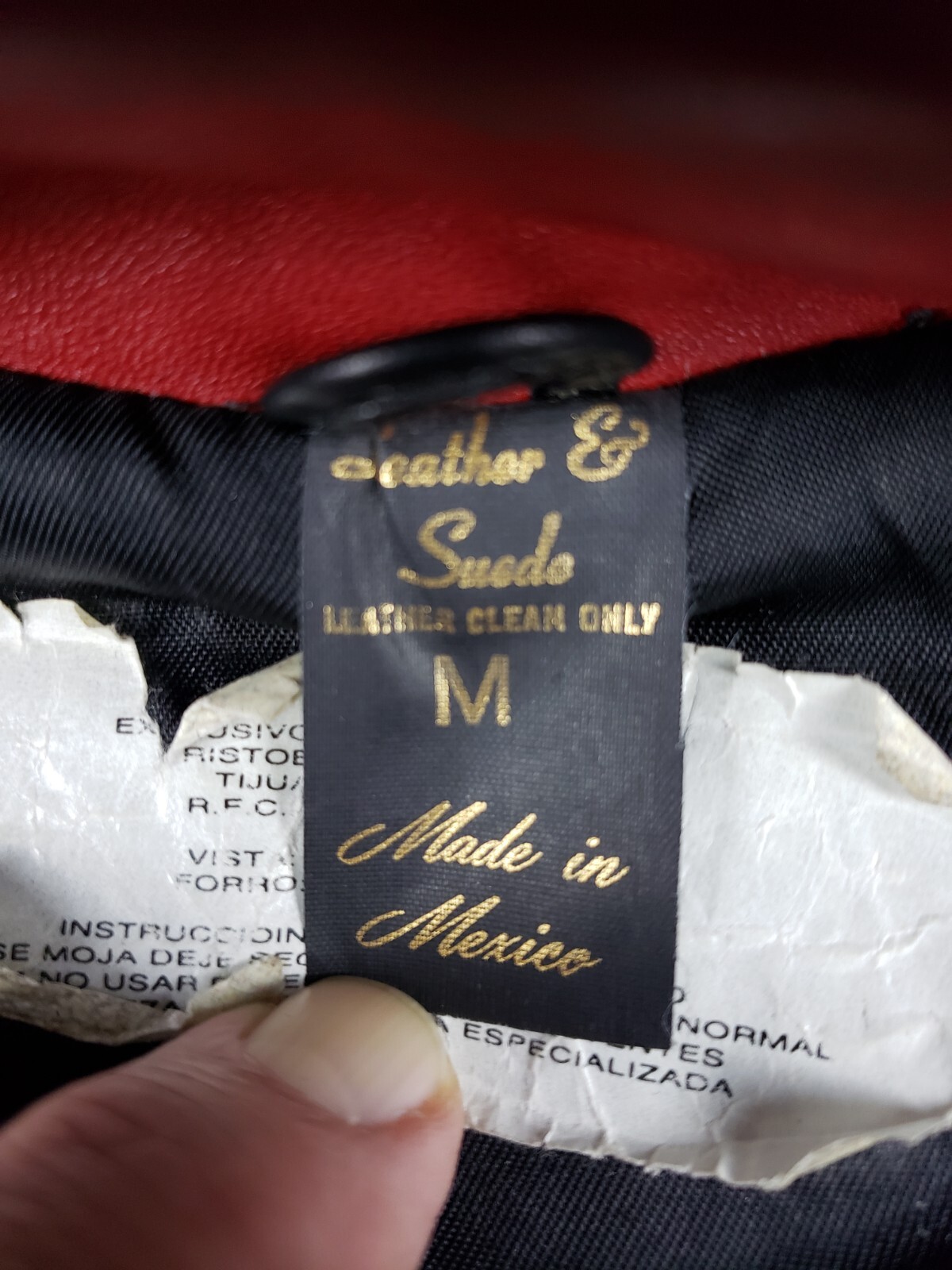 Custom Made Multi Color Leather Gamblers Bomber S… - image 16