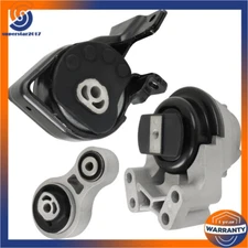 For Ford Edge 3.5L 3.7L Engine Motor & Trans Mount Set 3PCS for Auto 2011-2014