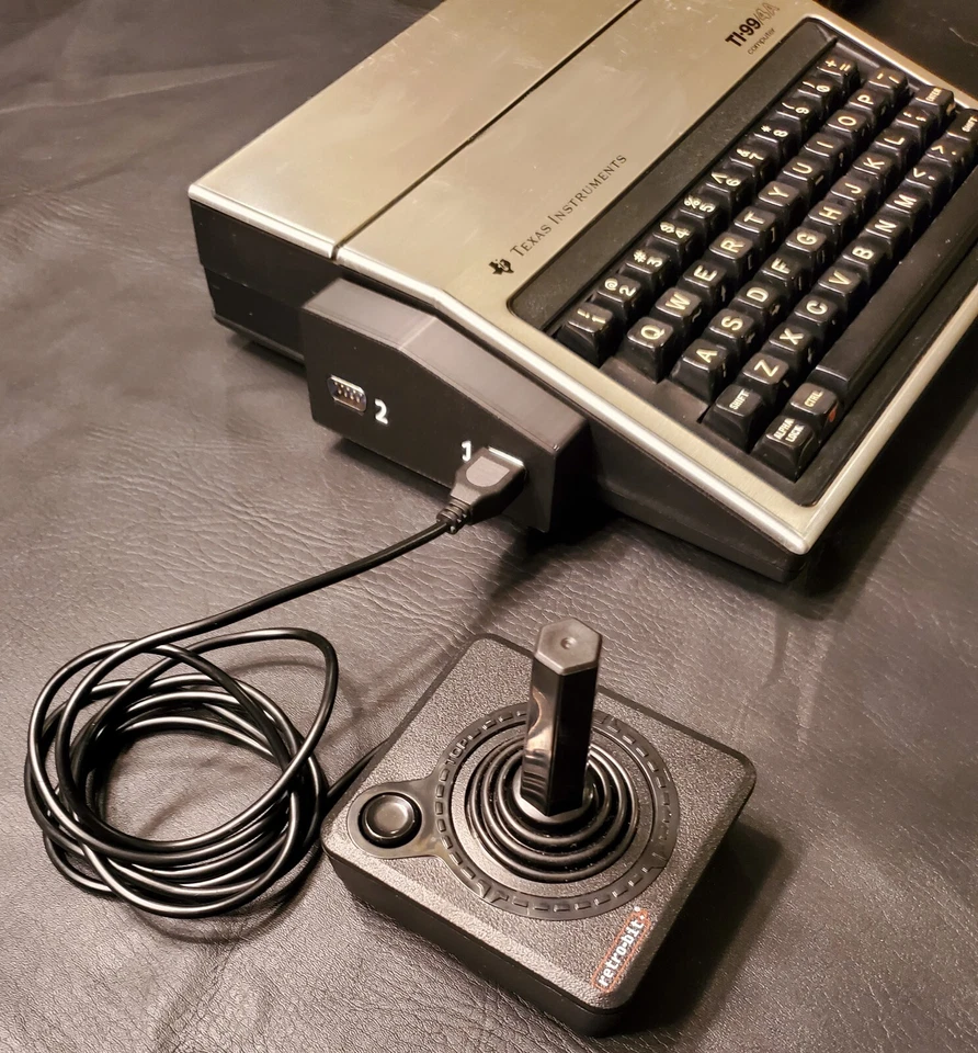 Texas Instruments TI-99/4A dual Atari Joystick Adapter with case (NEW) - Image 2 of 4
