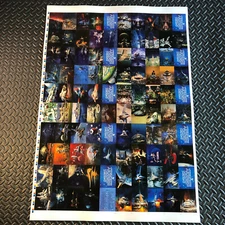 JOHN BERKEY 100-CARD UNCUT SHEET FPG 1994 FANTASY ART 28"x40"