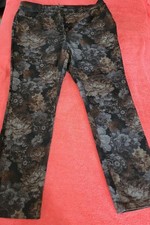 sportliche modische Damen Hose Jeans,Zerres,Gr. M/L,40,schwarz braun grau,Gothic