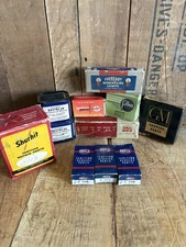 Vintage Car Part Boxes with Parts Lot of 11 General Motors Ford Ampco