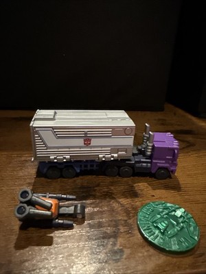 Transformers Defenders 03 Shatter Glass Optimus Prime And Trailer