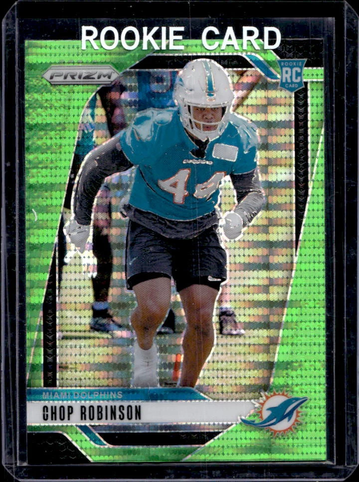 Chop Robinson trading card