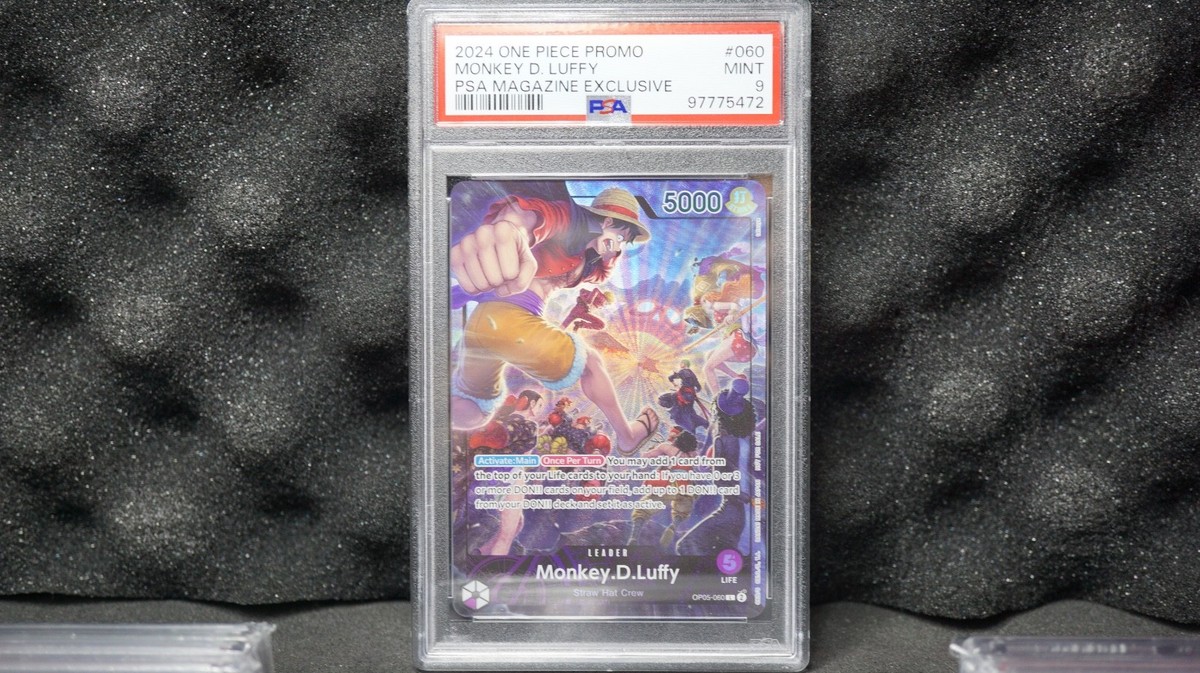 Monkey.D.Luffy (PSA Magazine) OP05-060 One Piece Promotion Cards
