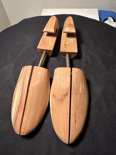 1x Pair Cedar Wood Shoe Trees Mens XL 10-14 Adjustable Shoe Tree Nordstrom