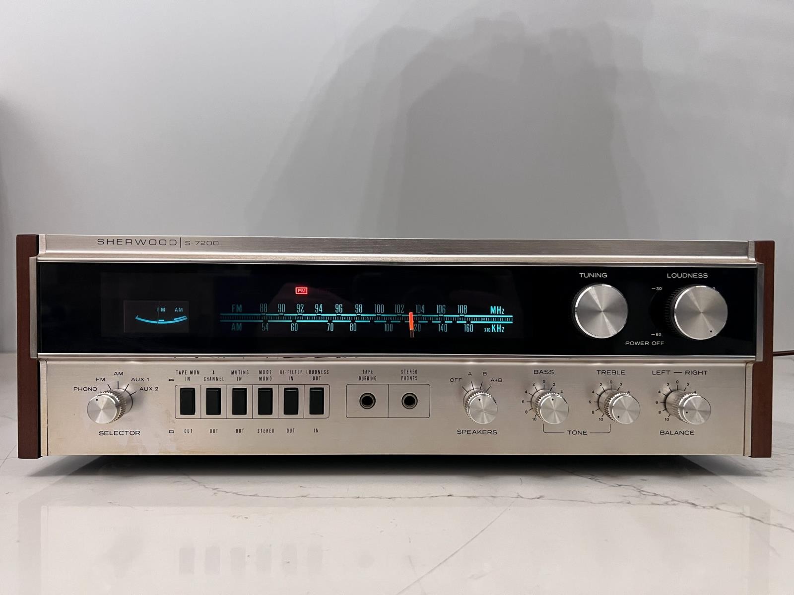 Sherwood S-7200 vintage audio equipment - eBay listing photo 1