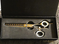 RUSK VG-10 Beta Thinning/Texturizing Shears 27-Tooth 10in Silver Finger Rest