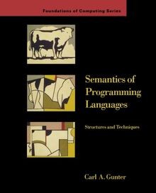 Semantics of Programming Languages: Structures and Techn... | Buch | Zustand gut