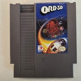 ORB 3D Nintendo NES ~ 100% Complete In Box w Glasses Poster Registration Card!
