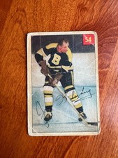 1954-55 Parkhurst #54 Joe Klukay - Boston Bruins (vM1)