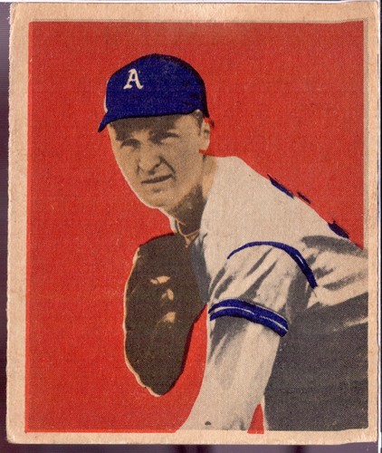 1949 Bowman #41 LOU BRISSIE Philadelphia Athletics RC EX - Bild 1 von 2
