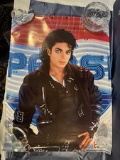 Michael Jackson Original 1988 Pepsi New Generation Promo Poster 24x32 Vintage