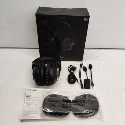 LOGITECH G PRO X WIRED GAMING HEADSET SURROUND SOUND OVER-EAR BLUE VOICE