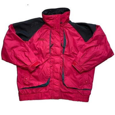 VTG 90s Women s Columbia Powder Keg Large Hot Pink Jacket Ski Snowboard