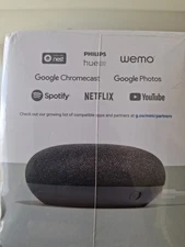 Brand New Google Home Mini Smart Assistant GA00216-US Charcoal Sealed