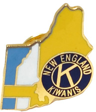 Kiwanis New England Lapel Pin