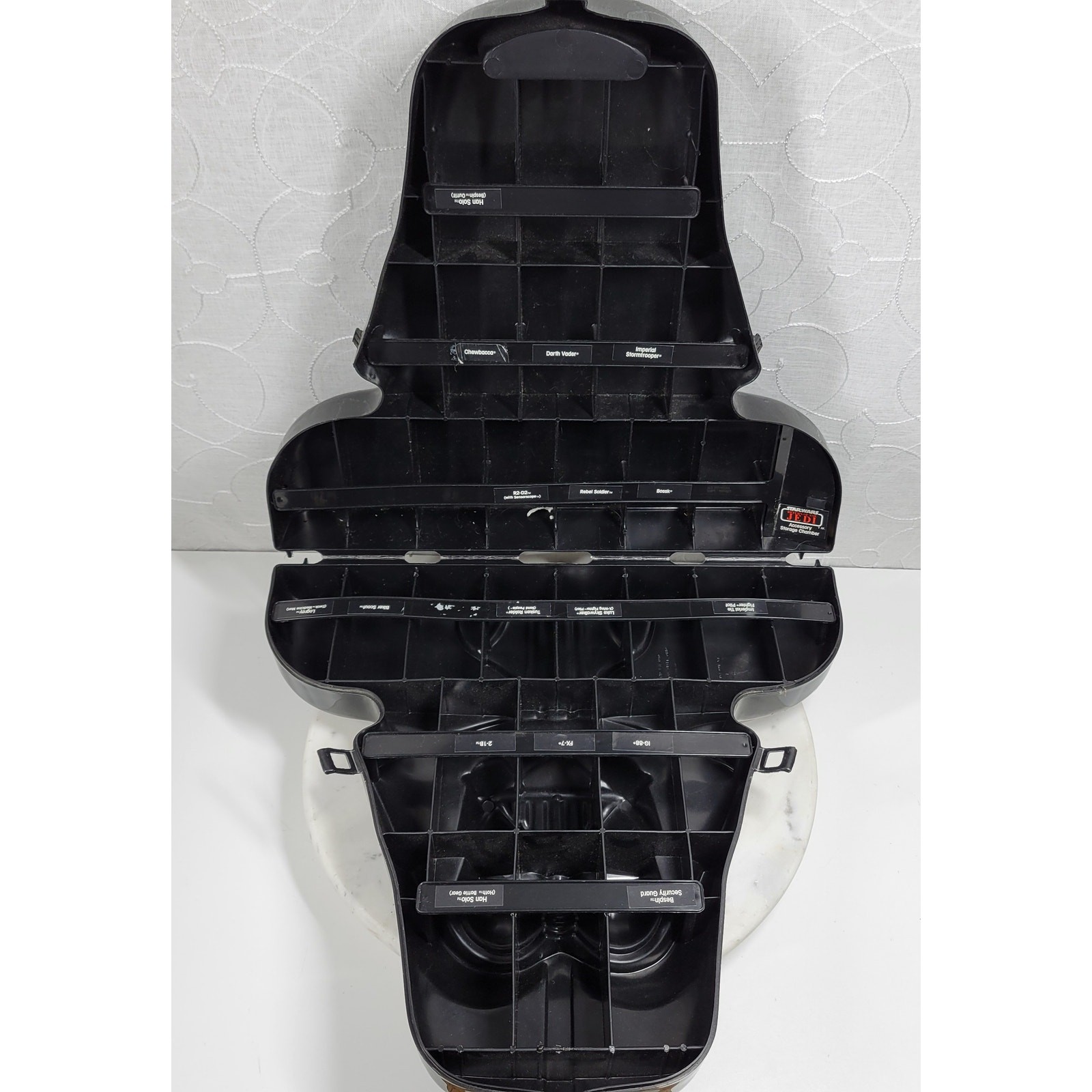 VTG 80s Star Wars Return of the Jedi Darth Vader Accessory Action Figure Case