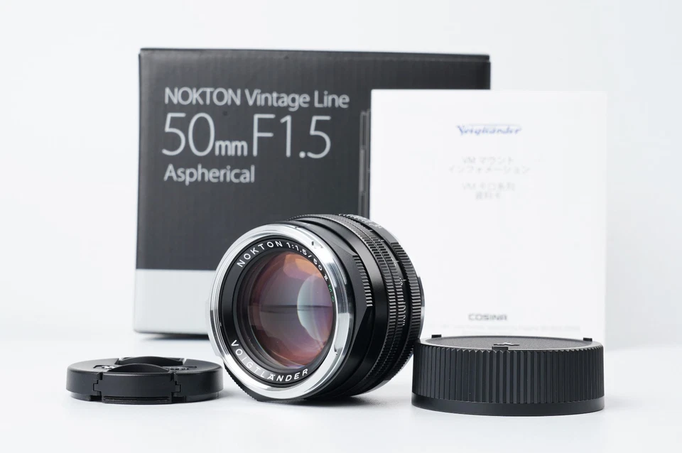 [Near Mint +++] Voigtlander Nokton Vintage Line 50mm f/1.5 II VM MC #3048A - Image 2 of 4