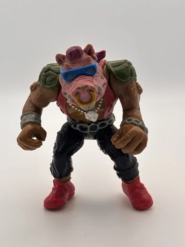 TMNT 1988 Soft head Bebop Loose Vintage Teenage Mutant Ninja Turtles Collectable