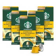 Starbucks by Nespresso Original Line Blonde Roast Espresso 50-count Espresso Pod