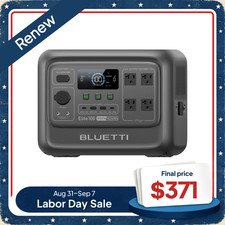 BLUETTI Elite 100 V2 1024Wh 1800W Portable Power Station Certified Refurbished