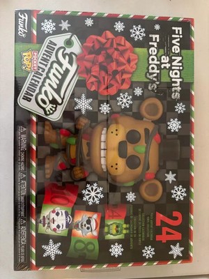 Funko Pocket Pop FNAF 24-Day Holiday Advent Calendar   New Sealed, Box Cut