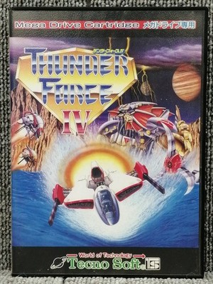 Tecno Soft Thunder Force IV MD Software Gebraucht Vintage