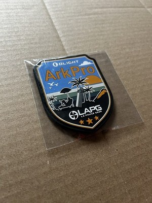 Olight LAPG Morale Patch Taschenlampe Swag Torch Sammlerstück selten eingestellt neu