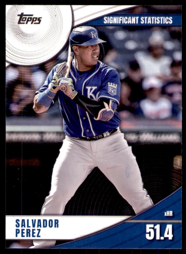 2022 Topps #SS-13 Salvador Perez Significant Statistics
