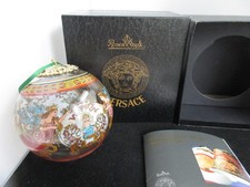 Rosenthal Versace Glaskugel Native Christmas ...